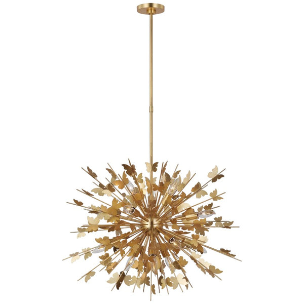 Farfalle Outdoor (Damp) Chandelier by Visual Comfort Signature