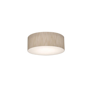 Buy jute-with-jute-lumafuse-glass-and-white-shade Anton Outdoor (Damp) Flush Mount Ceiling Light by AFX Lighting
