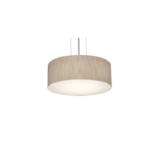 Buy satin-nickel-with-jute-lumafuse-glass-and-natural-cream-shade Anton Outdoor (Damp) Pendant by AFX Lighting