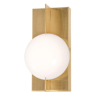 Buy satin-brass Gates Outdoor (Damp) Sconce by AFX Lighting