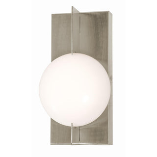 Buy satin-nickel Gates Outdoor (Damp) Sconce by AFX Lighting