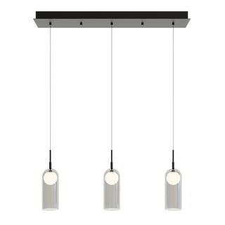 Buy black-with-smoke-glass-glass-and-smoke-shade Kiran Outdoor (Damp) Pendant by AFX Lighting