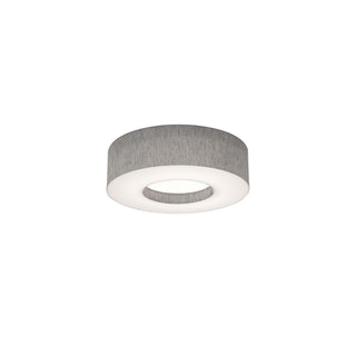 Buy grey-with-grey-lumafuse-glass Montclair Outdoor (Damp) Flush Mount Ceiling Light by AFX Lighting