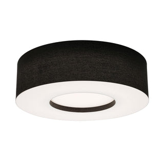 Buy black-with-black-lumafuse-glass Montclair Outdoor (Damp) Flush Mount Ceiling Light by AFX Lighting