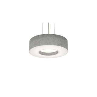 Buy black-with-grey-lumafuse-glass-and-silver-gray-shade Montclair Outdoor (Damp) Pendant by AFX Lighting