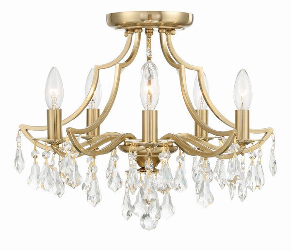 Cedar Outdoor (Damp) Semi Flush Mount Light by Crystorama