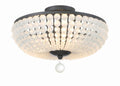 Bella Outdoor (Damp) Semi-Flush Mount Ceiling Light by Crystorama