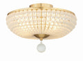Bella Outdoor (Damp) Semi-Flush Mount Ceiling Light by Crystorama
