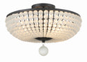 Bella Outdoor (Damp) Semi Flush Mount Light by Crystorama