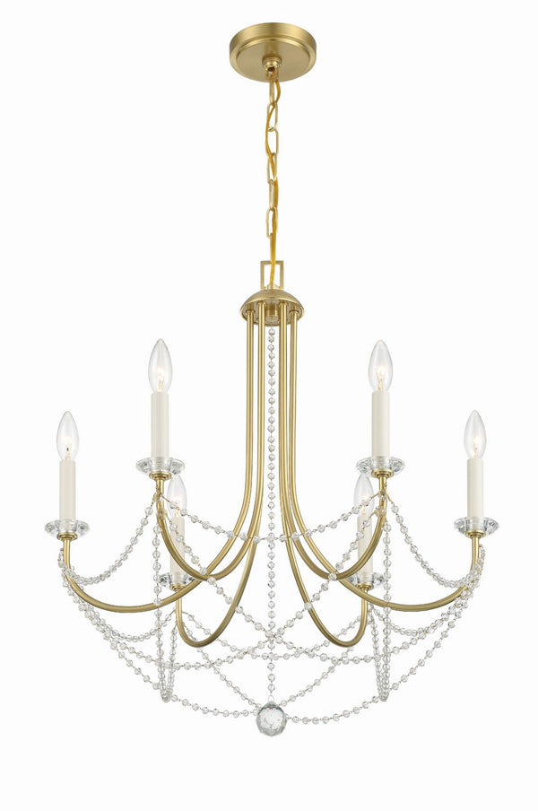 Delilah Outdoor (Damp) Chandelier by Crystorama
