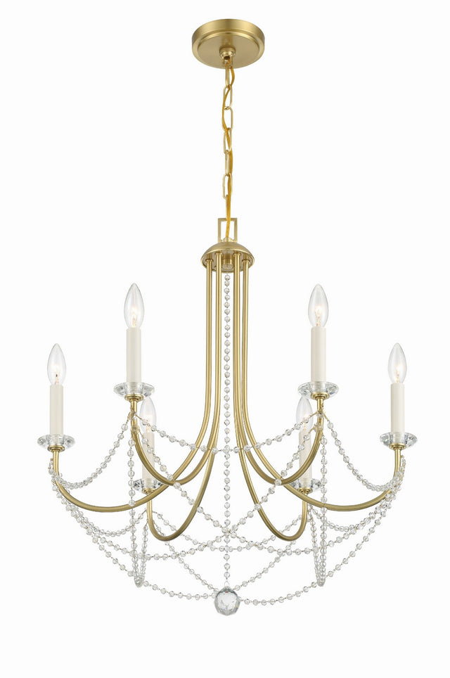 Delilah Outdoor (Damp) Chandelier by Crystorama