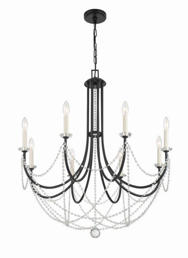 Delilah Outdoor (Damp) Chandelier by Crystorama
