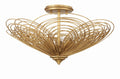 Doral Outdoor (Damp) Flush Mount Ceiling Light by Crystorama