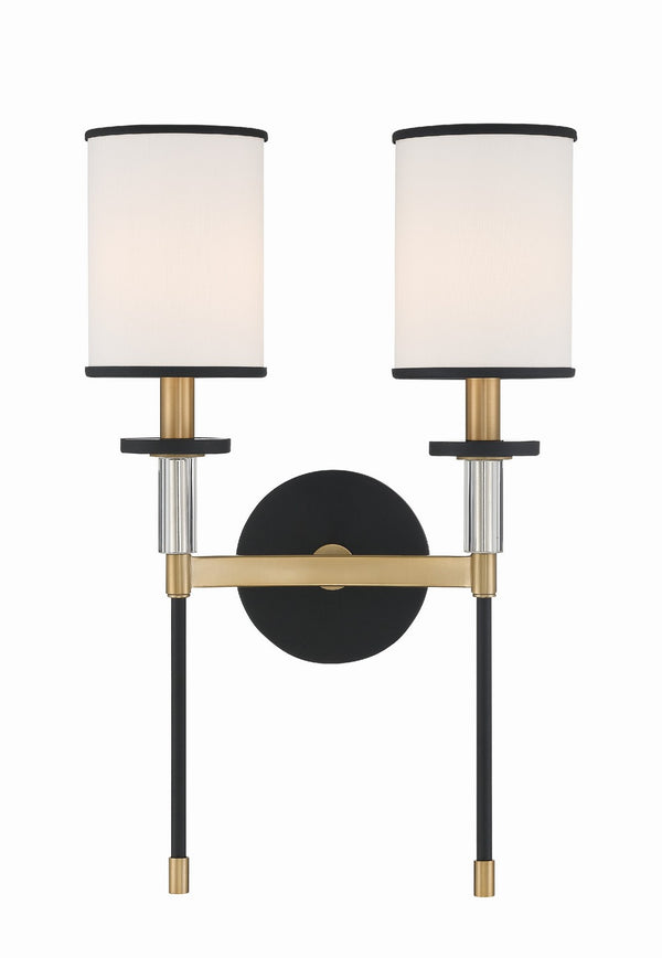 Hatfield Outdoor (Damp) Sconce by Crystorama