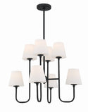 Keenan Outdoor (Damp) Chandelier by Crystorama