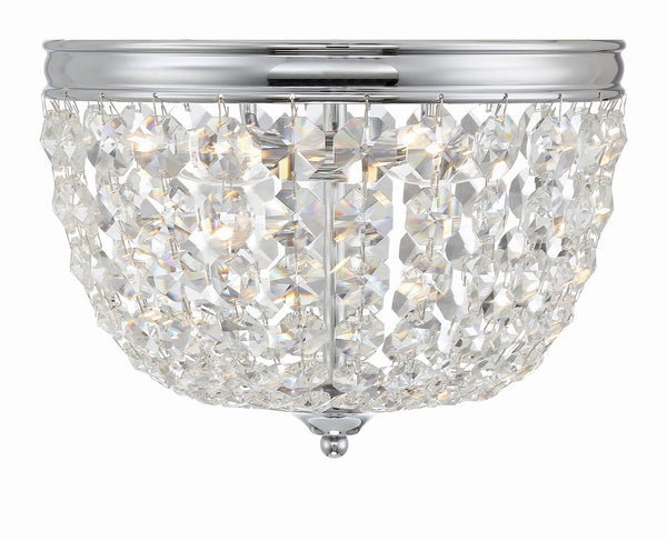 Nola Outdoor (Damp) Flush Mount Ceiling Light by Crystorama