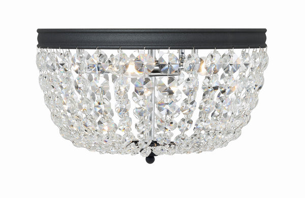 Nola Outdoor (Damp) Flush Mount Ceiling Light by Crystorama
