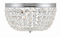 Nola Outdoor (Damp) Flush Mount Ceiling Light by Crystorama