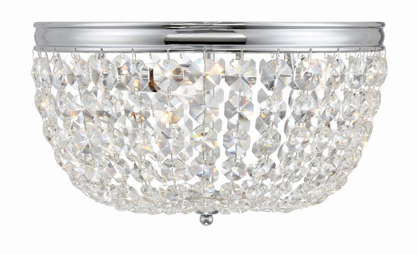 Nola Outdoor (Damp) Flush Mount Ceiling Light by Crystorama