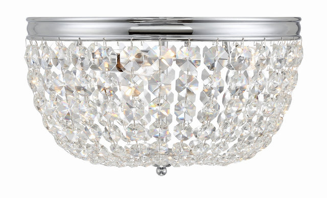 Nola Outdoor (Damp) Flush Mount Ceiling Light by Crystorama