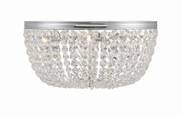 Nola Outdoor (Damp) Flush Mount Ceiling Light by Crystorama