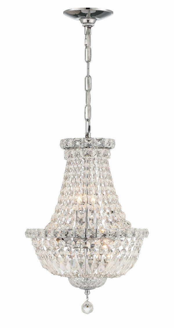 Roslyn Mini Chandelier by Crystorama