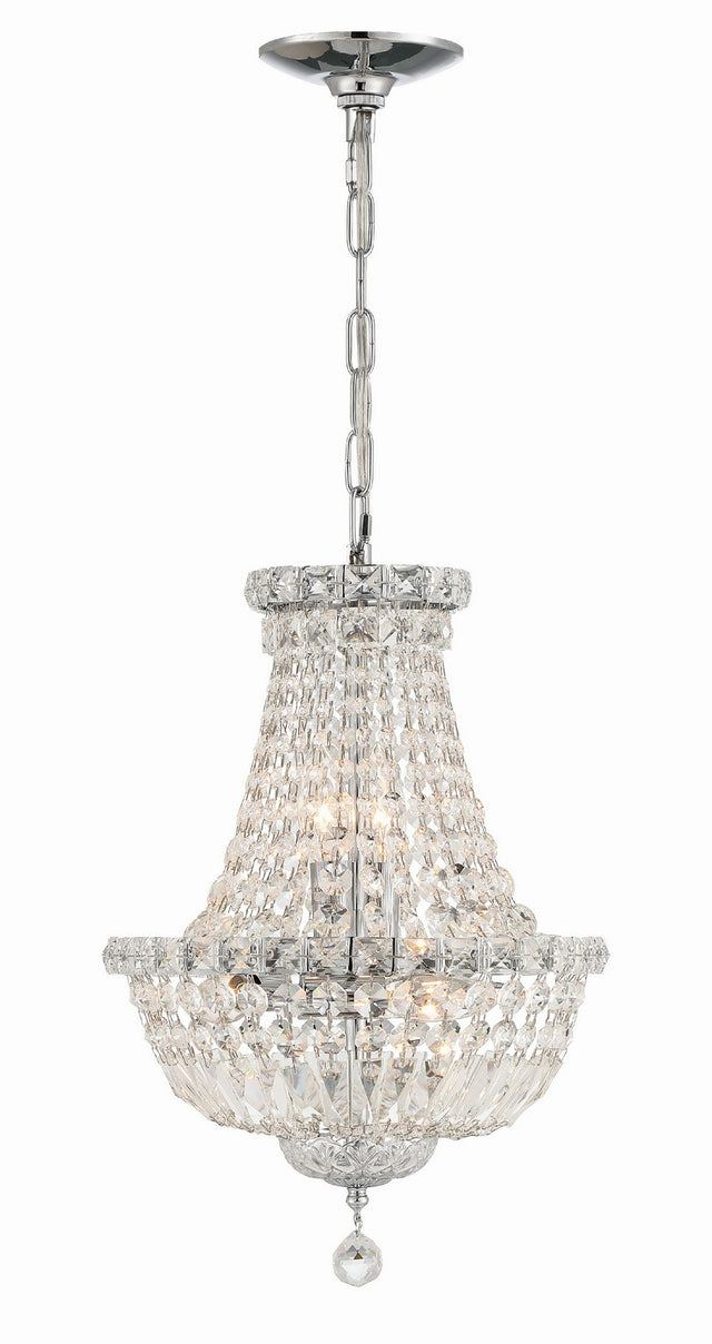Roslyn Mini Chandelier by Crystorama