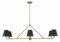 Xavier Outdoor (Damp) Chandelier by Crystorama