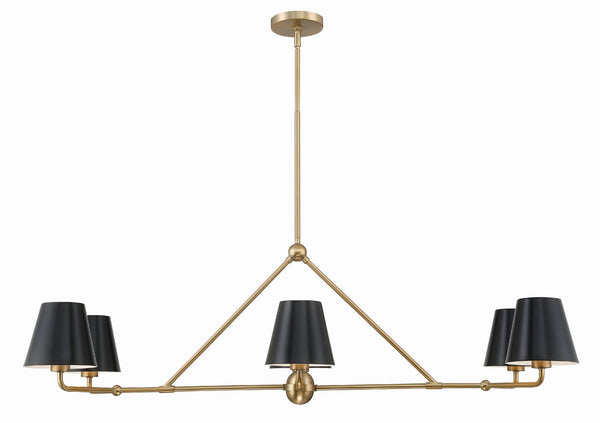 Xavier Outdoor (Damp) Chandelier by Crystorama
