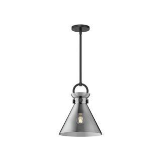 Buy matte-black-smoked-with-clear-glass-glossy-opal-glass-or-smoked-glass-glass-and-smoke-shade Emerson Pendant by Alora