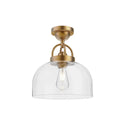 Lancaster Semi Flush Mount Light by Alora