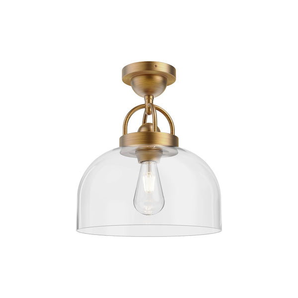 Lancaster Semi Flush Mount Light by Alora