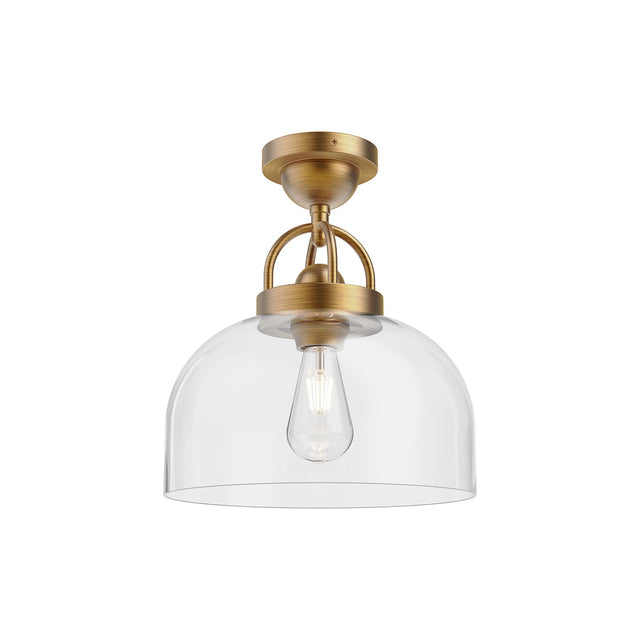Lancaster Semi Flush Mount Light by Alora