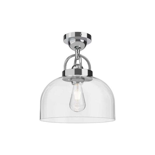Lancaster Semi-Flush Mount Ceiling Light by Alora