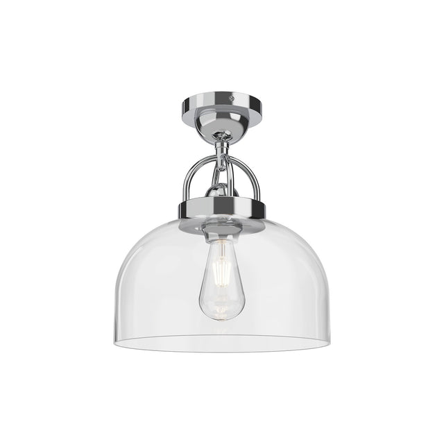Lancaster Semi-Flush Mount Ceiling Light by Alora