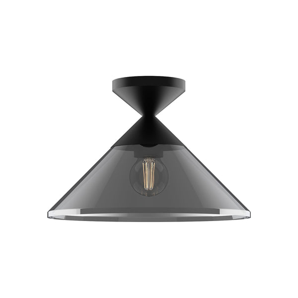 Mauer Semi-Flush Mount Ceiling Light by Alora