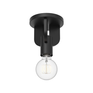 Buy matte-black Claire Semi Flush Mount Light by Alora