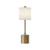 Brushed Gold/Ivory Linen with IL - Ivory Linen (Gold Socket)|IL - Ivory Linen (Silver Socket) Glass and Natural/Cream Shade