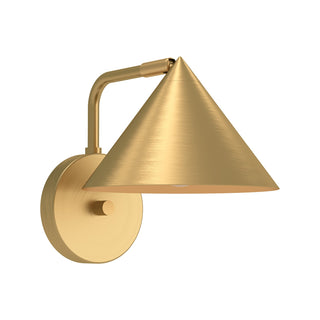 Buy brushed-gold Remy Outdoor (Damp) Sconce by Alora
