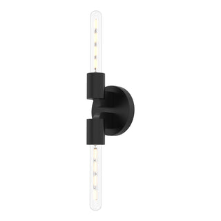 Buy matte-black Claire Outdoor (Damp) Linear Wall Sconce by Alora