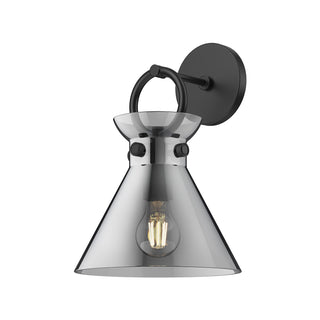 Buy matte-black-smoked Emerson Outdoor (Damp) Sconce by Alora
