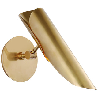 Buy soft-brass Flore Outdoor (Damp) Sconce by Visual Comfort Signature