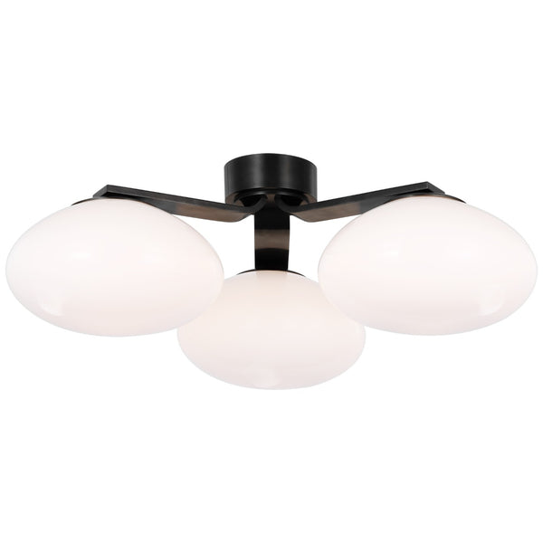 Marisol Outdoor (Damp) Flush Mount Ceiling Light by Visual Comfort Signature