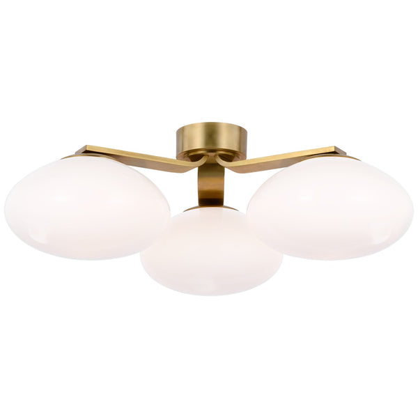 Marisol Outdoor (Damp) Flush Mount Ceiling Light by Visual Comfort Signature