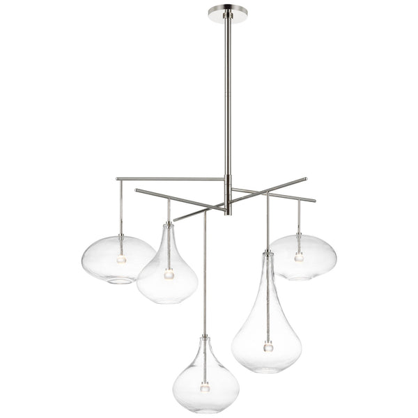 Lomme Outdoor (Damp) Chandelier by Visual Comfort Signature