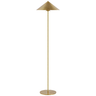 Buy hand-rubbed-antique-brass Orsay Outdoor (Damp) Floor Lamp by Visual Comfort Signature