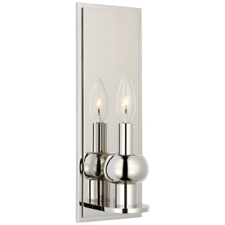 Buy polished-nickel Comtesse Outdoor (Damp) Sconce by Visual Comfort Signature