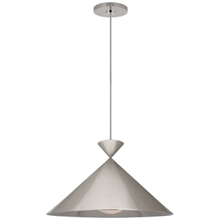 Buy polished-nickel Orsay Outdoor (Damp) Pendant by Visual Comfort Signature