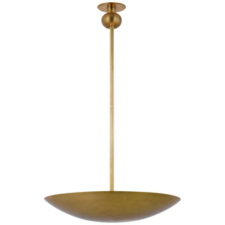 Buy hand-rubbed-antique-brass Comtesse Outdoor (Damp) Chandelier by Visual Comfort Signature