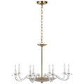 Brigitte Outdoor (Damp) Chandelier by Visual Comfort Signature